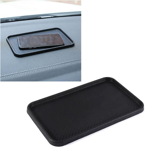 Generic Dashboard Anti Slip Mat Premium Silicone Non Slip Car Dash Pad Holder Phone Tray Organizer for Keys Change