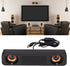 Portable HiFi Sound Wired Computer Sound Bar, USB Powered 3.5mm Audio Jack 60Hz-20kHz Speaker for Desktop, Laptops, Phones, Tablets, Xbox, Notebook