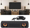 Portable Wired Speaker, HiFi Stereo Subwoofer Desktop Long Speaker, USB Powered 3.5mm Plug for TV Computer Tablet
