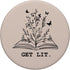PopSockets Adhesive PopGrip - Get Lit Library Book Wildflowers Lovers Literature Teacher
