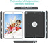 Case for iPad 9th/8th/7th Generation - Cover Case 10.2 inch with Built-in Screen Protector (Black/White)