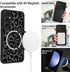ZIYE Magnetic Case for Galaxy S23 FE, Leopard Pattern Phone Case with Camera Protection, Silicone TPU Cover