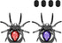 2pcs Spider Cell Phone Ring Holder Stand, Aircawin Cute Phone Finger Holder Stand with 4pcs Ring Holder Hanging Hook