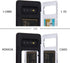 TORU CX PRO Case for Galaxy S10 Plus, Slim Protective Cover with Card Holder, Hidden Wallet Flip Slot, Flowers