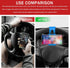 Surosha 55-75mm MP4 Car Steering Wheel Phone Mount, Buckle-Type Cell Phone Clamp Mount Stand, Universal Portable