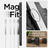 Spigen MagFit Mag Armor Case for iPhone 15 - Military-Grade Protection, MagSafe Compatible, Matte Black (2023)