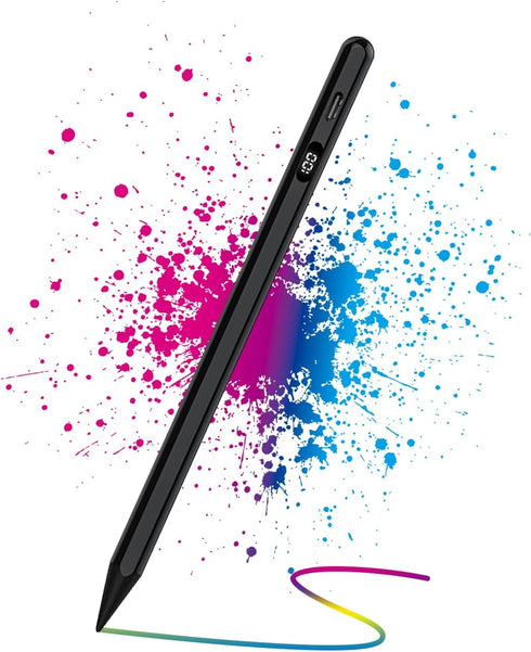 iPencil for iPad, LED Power Display, Pencil with Palm Rejection & Tilt Sensitivity, Stylus Pen for iPad 6/7/8/9/10,