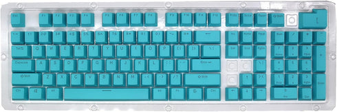 PBT Keycaps, 108 Keys P9 Mechanical Keyboard Key Caps Backlit Character Translucent DIY Keycaps for 61/64/87/104/108