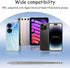 Stylus Pens for iPad, Luntak 3 in 1 Ballpoint Pen, Fiber Tip & Clear Disc Capacitive Stylus for Apple Devices (Silver)