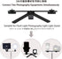 8"/20cm Dual Speedlite Camera Mount Tripod Bracket Flash Extension Bar for LED Video Light and DSLR Flash Light