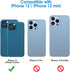JETech Camera Lens Protector for iPhone 13 6.1-Inch and iPhone 13 mini 5.4-Inch, 9H Tempered Glass, HD Clear, Anti-Scratch, Case Friendly, Does Not Affect Night Shots, 3-Pack