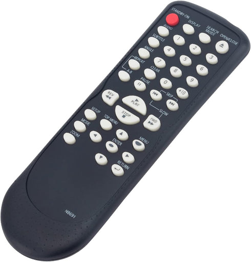 NB691 Replacement Remote Control for Magnavox DVD CD Player Models MDV2300, MDV3400, and Funai DVD Player
