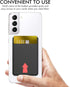 AHASTYLE Phone Credit Card Holder, Slim Stick-On Wallet with Strong Adhesive for iPhone/Android/Samsung