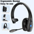 Conambo Noise Cancelling Bluetooth Headset V5.1, 35Hrs HD Talktime, Dual Mic Hands-Free for Cell Phones