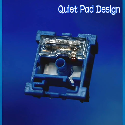 DRAOZA Kailh Box Whale Silent Switch, Tactile Silent Switch for Mechanical Keyboards (10pcs)