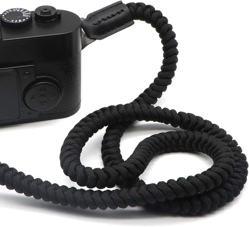 HITHUT 42 inch Paracord Woven Camera Neck Shoulder Strap Belt Hand Compatible with Canon Nikon Sony Olympus Pentax