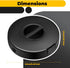 9 Pcs Charging Cord Organizer Black Portable Charger Cord Holder Round Storage Cable Winder Retractable Cable Management Flexible USB Cable Reel for Home Office Classroom Wire Charger Cable