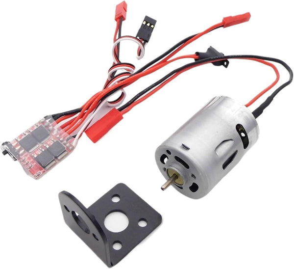 FYWYVIY RC Boat Motor Kits 2S 4-8.4V 30A Brushed ESC Speed Controller +