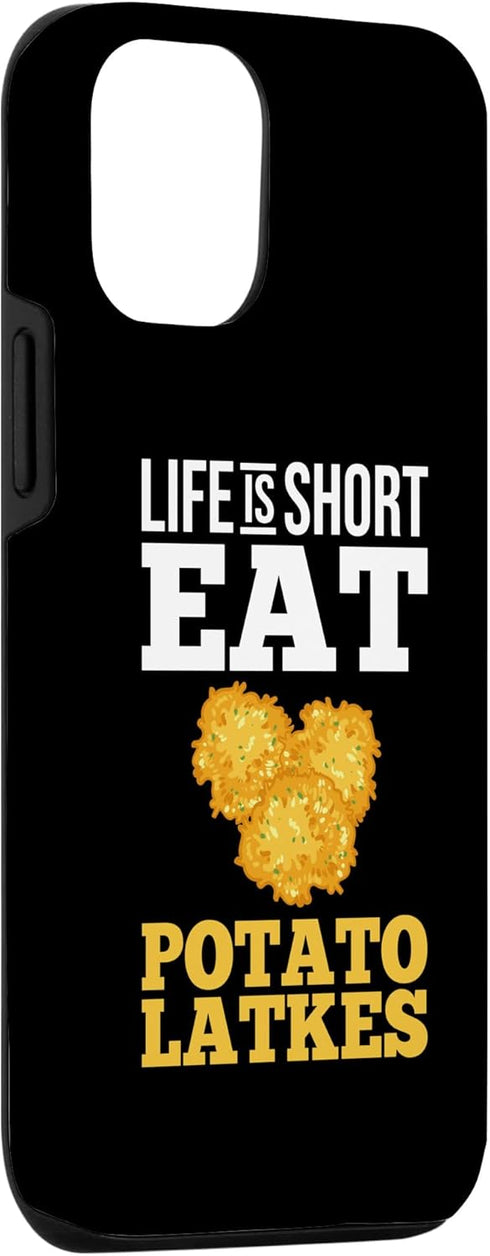 iPhone 14 Potato Latkes Jewish Food Pancake Recipe Case