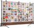 CapiSco 7x5FT White Bookshelf Photography Backdrop Bookcase Library Photography Background for Office & Home Office