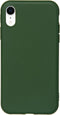 iPhone XR Case, Matte Shockproof Drop Protection, Slim Minimalist Cover, Forest Green, 6.1 Inches - Dark Green