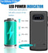 BAHOND S10e, 5000mAh 1.2X (5.8 Inches) Battery Case for Samsung Galaxy Rechargeable Extended Battery Charging Case