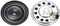 uxcell 0.5W 8 Ohm DIY Magnetic Speaker 27mm Round Shape Replacement Loudspeaker (2pcs)