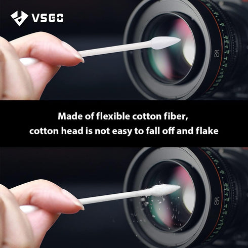 VSGO V-C01E Optical Lens Cleaner Kit with Cleaning Fluid, Swabs & Bottles for Cameras, Lens, Sensor Cleaner & Optical