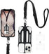 Phone Lanyard, 2 in 1 Phone Strap with Silicone Holder, Fits iPhone and Most Cell Phones