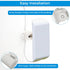 Wall Mount Bracket Kit for Ubiquiti Nanostation Ns-5ac Lo0o5ac Nsm5 Locom5 Nsm2 Locom2 Ltu Lite, White