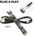 RQG 8MP IMX179 4K 2.0 USB Camera Module, Fixed Focus Lightburn Camera with Microphone, Embedded UVC Drive-Free USB