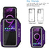 JEMACHE Gym Run Workout Armband for Galaxy Note 10+, 9, 8, Water Resistant Case with Key Holder, Purple