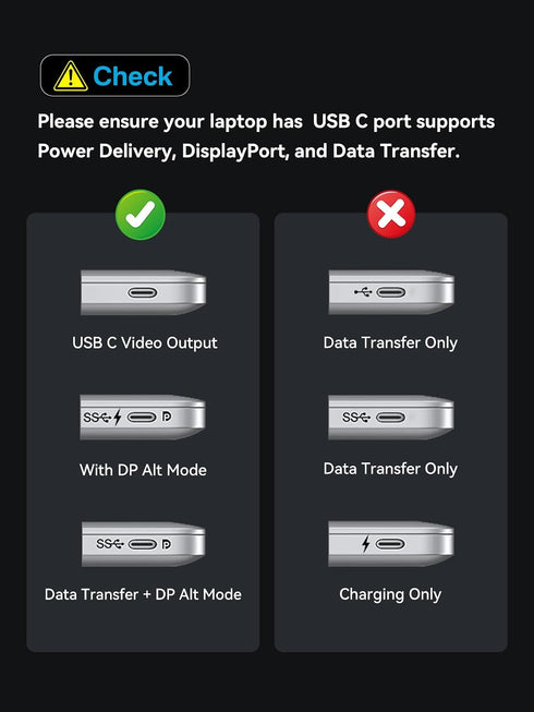 ACASIS Monitors,8-in-1 +2 5G USB-A/C+3.5MM Audio+PD100W, USB C Docking Station Dual Laptop Docking Station with Dual