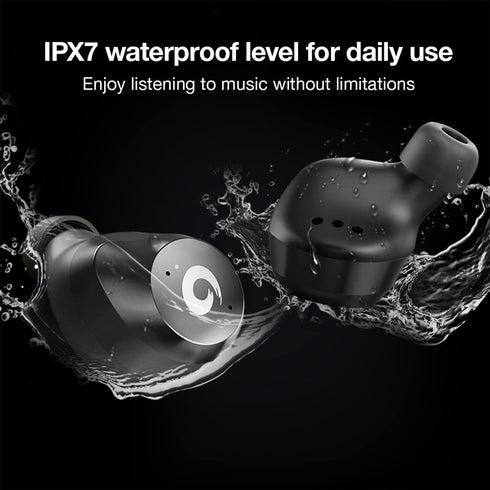 X9 Wireless Earbuds Bluetooth 5.3 Headphones, Waterproof Stereo Earphones with Touch Control and Microphone (Blue)