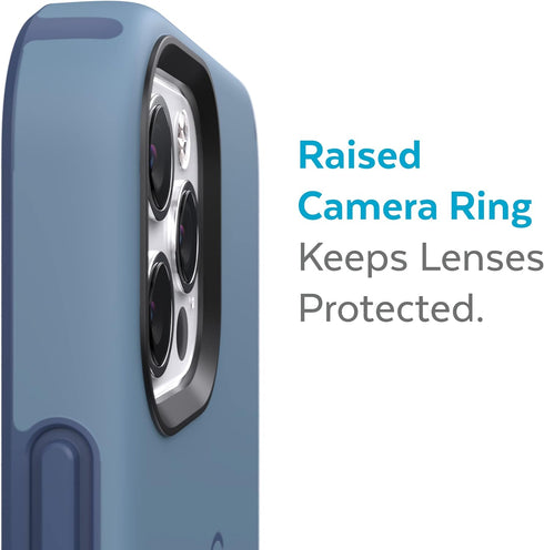 Speck 12 12 6.1" Products Candyshell Pro Case fits iPhone and Pro, Model, Compatible with MagSafe, Mystery Blue/Faded