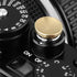 12mm X-E5 GFX100RF XT5 XT50 X100V X100VI X-Pro3 8 q3 M10 M-11 12mm Haoge Copper Shutter Release Button for Fujifilm