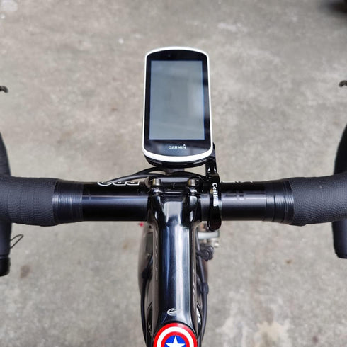 Bike Out Front Combo Mount for Garmin Edge, Wahoo Elemnt & Bolt, Universal Computer Mount for Gopro