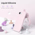 ORNARTO 17e 16e 6.1", 3 16e 17e-Chalk Compatible with iPhone Case and for iPhone Case Liquid Silicone Layers Full