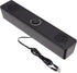 3.5mm Wired External Laptop Speakers, USB Powered Soundbar with Volume Control for Desktop PC, Laptop, Tablet