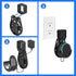 suptek Wall Mount Holder for Echo Dot 3rd Gen, Outlet Stand for Alexa with Built-in Cable Management, Wall Screw or