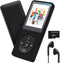 MP3 Player 32GB with Voice Recorder, Speaker, Earphone, Portable HiFi Sound, E-Book, Supports 128GB
