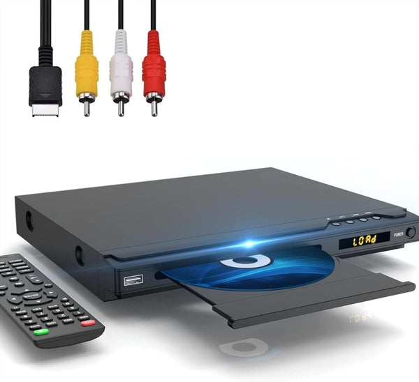 MAITE HDMI DVD Players for TV, All Region Free DVD Player with HDMI&RCA