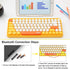 FELICON Wireless Bluetooth Keyboard, Mini Portable 84-Key Keyboard Compatible with Android, Windows, PC