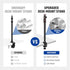 NEEWER Camera Desk Mount - Phone Holder & 360° Ball Head, 17"-40" Telescopic C Clamp Stand