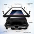 Samsung Galaxy S24 Ultra 5G Case, Heavy Duty Aluminum Metal Gorilla Glass, Waterproof Shockproof Protector Cover with