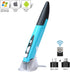 lychee Wireless Optical Pocket Pen Mouse, 2.4GHz USB Wireless Optical Mouse for PC Laptop Notebook Computer - Blue