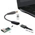 JSER Xiwai Type C USB-C Female to DC Power PD Charge Cable for Laptop, 18-20V (7.9x5.4mm for HP)