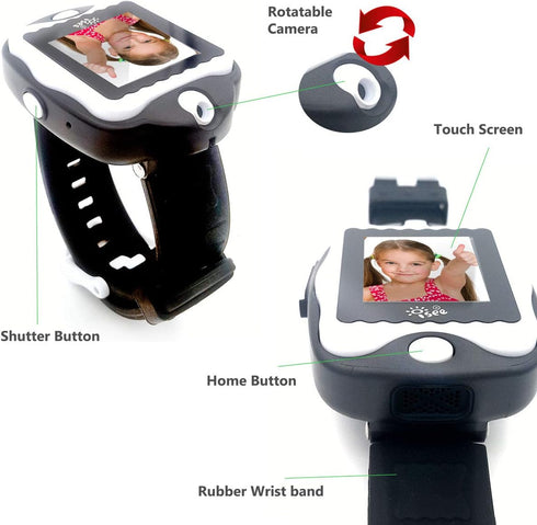 Durable Smart Watch for Kids - Digital Video Games, Built-in Selfie-Camera, Educational Toys for Kids Ages 4-8 Girls