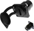 HDMI 4K@60Hz D Panel Mount Connector with Waterproof Cover, Female-to-Female HDMI Coupler Adapter