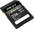 PNY 256GB Elite-X Class 10 U3 V30 SDXC Flash Memory Card, 100MB/s, 4K UHD, Full HD, UHS-I, Full Size SD
